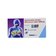 ACETYLCYSTEINE SANDOZ EFFERVESCENT TABLET 600MG EXPIRY 2026/06