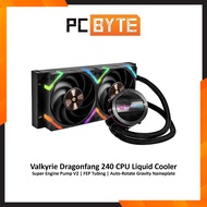Valkyrie Dragonfang 240 CPU Liquid Cooler (Super Engine Pump V2 | FEP Tubing | Auto-Rotate Gravity N