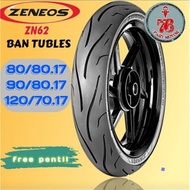 Ban Tubeless Zeneos Series Zn62 (80/80.17 / 90/80.17 / 120/70.17)