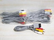{哈帝電玩}~任天堂Wii WiiU 主機專用 全新AV端子線 AV線 AV影像線 全長180公分 全新散裝~