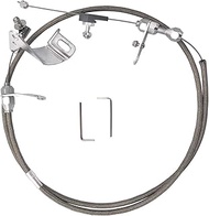 Transmission Kickdown Cable Kit Replacement for S6056 Fit for Chrysler 727 for Dodge 727 for Plymout