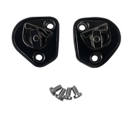 2 x Pivot Kit Base Plate Helmet Visor Mechanism Black For Pista GP R GP RR Corsa