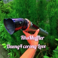 Silencer daeng4 funnel Love inlet 50mm