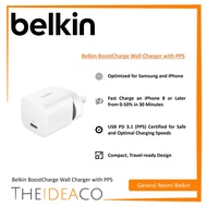 Belkin BoostCharge New Wall Charger with PPS (WCA012krWH)