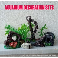 Resin Artificial Fish Tank Decoration Aquarium Decoration Sets