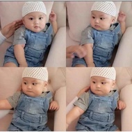 Kopiah baby newborn - 3y / Peci baby boy / songkok baby bayi boy