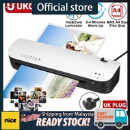 SL299 Mesin Laminate A4 A5 A6 Size Hot and Cold Compact Laminating Machine with 50Pcs Laminating Fil