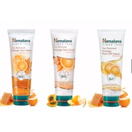 EXPIRY : DEC 2027] HIMALAYA Tan Removal Orange Face Wash / Face Scrub / Peel-Off Mask 100ml.