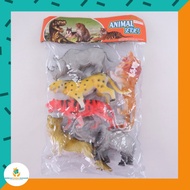 Animal Series Set 6-piece Animal Figurine Toy Set