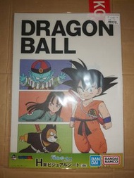 龍珠 Dragon Ball Super Z GT Kai 龍珠超 一番 H賞 A3 膠枱墊 寫字板 鳥山明 漫畫 原畫 孫悟空 Son Gokou Goku 炒飯 其之百九 E款 日版 特價