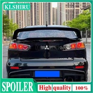 For LANCER Spoiler EVO ABS Material Car Rear Wing Primer Color Rear Spoiler For Mitsubishi LANCER EV