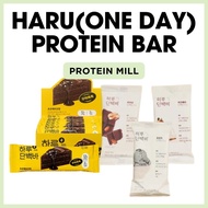 [PROTEIN MILL] HARU ONE DAY PROTEIN BAR/CHEWY &amp; MOIST/low calories high protein/delicious diet/delicious snack/diet snack/protein snack/protein bar/protein cake/korean style