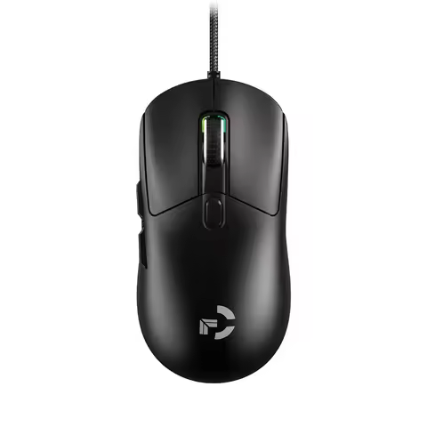 Wired Game Mouse 6 Levels DPI Adjustable Up to 12800DPI Instant A825 Chip RGB Macro Programming Ergo