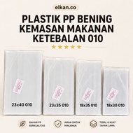 PP plastic bag ThickBENING 010 Size 12x15 12x18 12x20 12x25 15x20 15x25 20x35 23x35 23x40 25x40 25x4