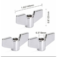 Wing Nut Cymbal Wing DrumBolt Size 8mm Nut new