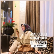 🔥LATEST DESIGN🔥ASAL OESOEL SQUARE SCARF BY NAELOFARHIJAB