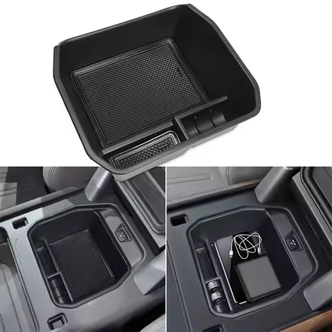Car Center Console Armrest Storage Box for Land Rover Defender 90 110 2020-2021 Interior Phone Coin 