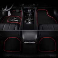 4 cái/bộ cao cấp thảm lót sàn xe ô tô cho Lexus IS250 is200 ct200h GS300 GS rx450 LC