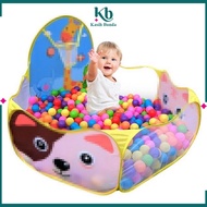 TENDA 1.2m Children's Ball Pool Toy Children's Ball Bath Basket Tent + Basketball Hoop MOTHER'S Birt