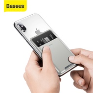 Baseus Universal Phone Back Wallet Card Slots Case For iPhone 14 13 12 11Pro Max X Sumsung Case 3M S