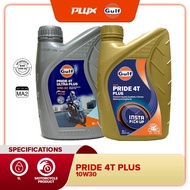 GULF Pride 4T Plus 10W30 (1L) Premium Quality Semi Synthetic 4-Stroke Motorcycle Engine Oil ( 10W-30