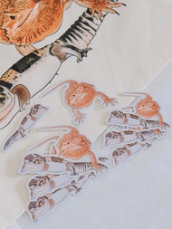 【客製化貼紙】守宮 貓狗 毛孩 人像 HG寵物似顏繪 ⋯3M防水⋯