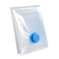 Gratis Ongkir - Kantong Vacum Pakaian Plastic Storage Pompa Manual / Travel Bag Kompresi Seprei