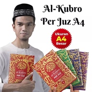 Alquran Lansia PER JUZ Terjemahan Al Kubro A4 Al-Qosbah