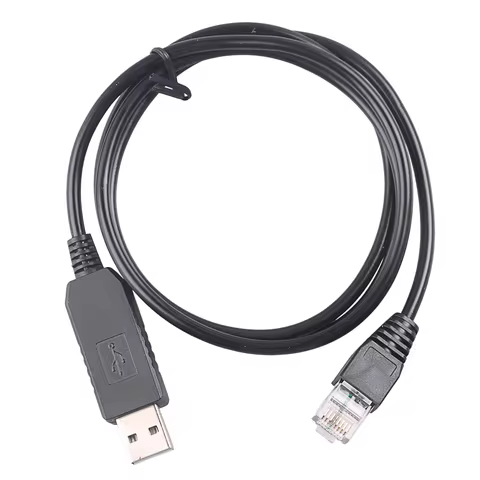 USB Programming Cable ICOM Two-way Radios OPC-1122 , USB to RJ45 8P8C TTL 5V UARL Cable