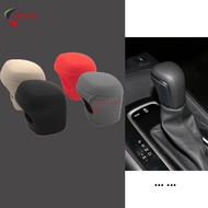 1pcs Silicone Car Case Gear Head Shift Collars Shift Knob Grips Cover Shift Lever Decoration Cover F