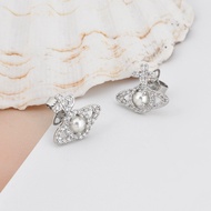 WESTWOOD Opal Stone Earrings Exquisite Pearl Earrings Simple, Luxurious and Elegant, Fashionable and