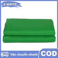 E-WOITD Phông nền màu xanh lá cây Màn hình Chroma Key Muslin Studio chụp ảnh Backdrop vải nền cho nh