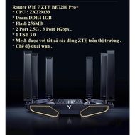 [ New Seal ] Wifi 7 Router ZTE BE5100, BE5100 Pro+, BE6800 Pro+, BE7200 Pro+Strong wall penetration 