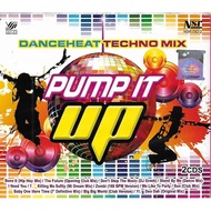 Pump It Up Danceheat Techno Mix 2CD Original Artist 80's Disco Dance Hits