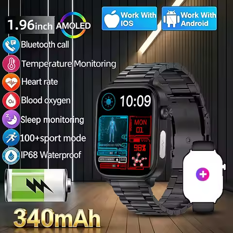 AI Diagnostic Detector Smart Watch Women Blood Lipid and Uric Acid Body Composition Test Women Menst