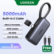 UGREEN 5000mAh Powerbank Portable Charger PD USB C Mini Power Bank Small Fast Charging Docking Batte