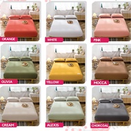 KATUN Waterproof Cotton Anti-Wetting Bed Sheet 120x200 160x200 180x200 200x200 D5X7