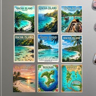 Fridge Magnet Thailand Racha Island Phuket souvenir 2x3"