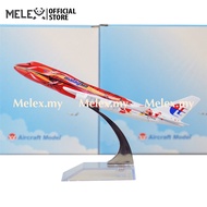 (Ready Stock MY) Melex Malaysia Airlines Hibiscus B747 Aircraft Model 16cm