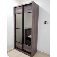 MX(1202) 4ft x 8ft Antijump Wardrobe / Almari baju