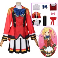 §≈ Game Nijino Yume Cosplay Anime Aikatsu Stars Costume Gorgeous Fashion S4 School Uniforms Hallow