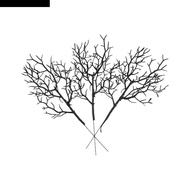MXFASHION 5pcs Halloween Artificial Dead Branch, Non-Fading Black Artificial Plastic Tree Branch, An