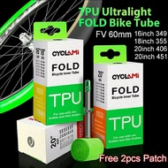 Cyclami Folding Bike Inner Tube 16 Inch 18 Inch 20 Inch