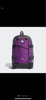 ADIDAS OG ADVENTURE BACKPACK L 紫灰 運動 戶外風 後背包 H22713