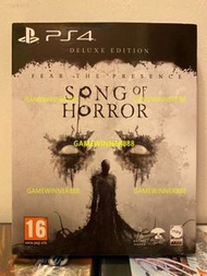 （中古二手）PS4遊戲 恐怖之歌 Song Of Horror [Deluxe Edition] 歐版英文 豪華版 （《恐怖之歌》是一款第三人稱視角的生存驚悚冒險遊戲，藉由操作 13 名角色來推進故事劇情。遊戲中的高階 AI 將學習玩家的行動，在每次遊玩時提供不同的演出效果。至今未曾體驗過的恐怖將不斷湧現）