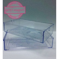 Aquarium Ista drip equipment add on filter box  ( no cover)L 29.2cm xH 6.8cm xD 16.5cm(9c2)