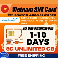 【CSL】Vietnam SIM Card | High-Speed Data | local Native Card | Free local calls | Insert Card and Use