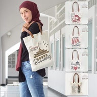Bandung Souvenir Totebag Canvas Bag by Bandung