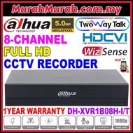 Dahua 5.0MP DH-XVR1B08H-I/T 8Channel DVR 8CH Full HD 1080P 5MP recorder CCTV P2P connect view on pho