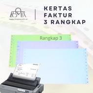Continuous Form 3 Ply Paper - 3-ply Tax Invoice Paper